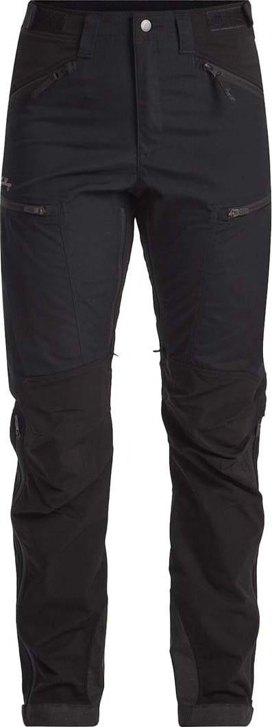Lundhags Women's Makke High Waist Curved Pants i svart, kort modell