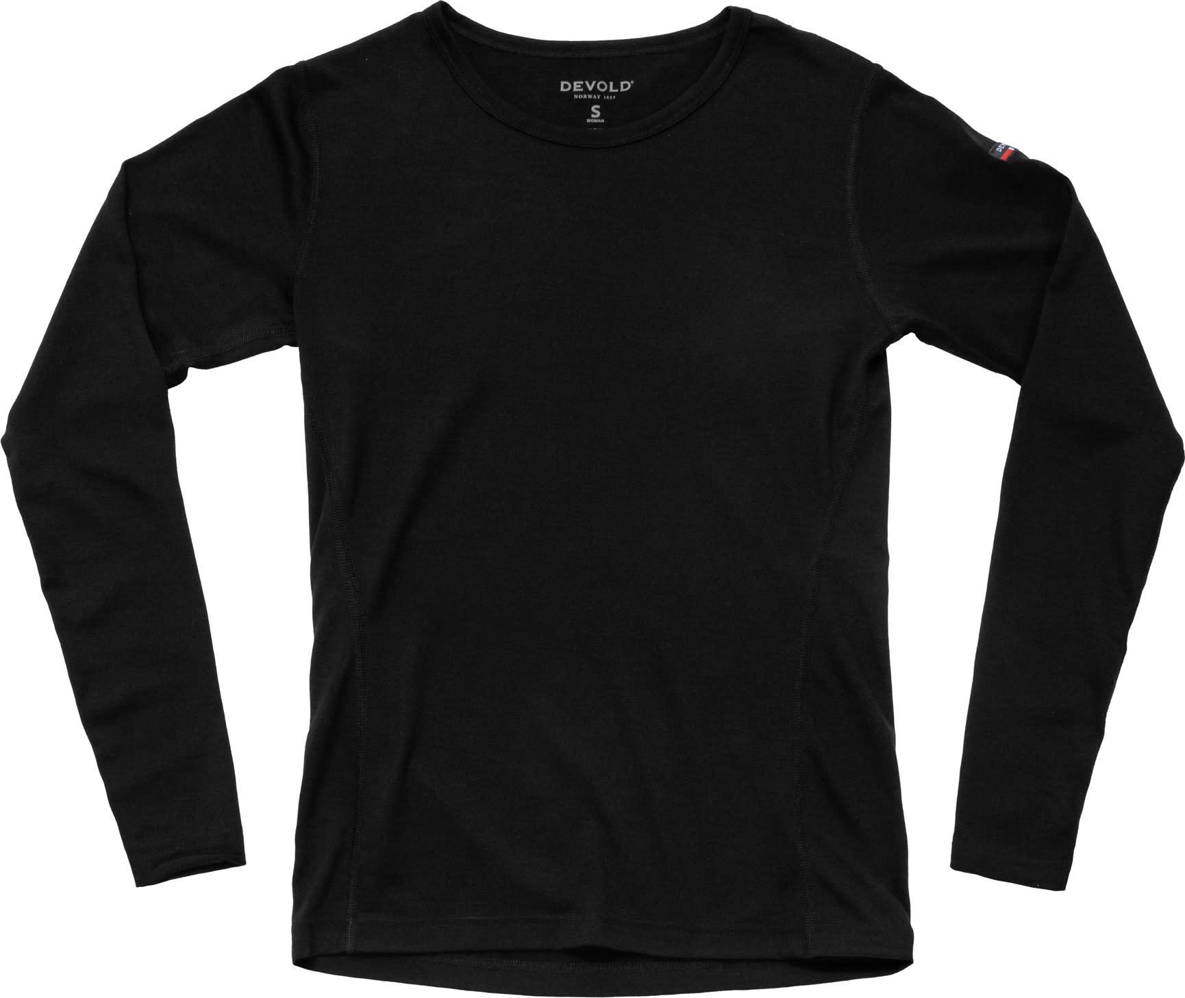 Devold Breeze Merino 150 Shirt i sort, dame