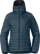 Bergans Lava Light dunjakke med hette i Orion Blue, dame