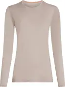 Icebreaker Women's 200 Oasis Long Sleeve Crewe Pink Quartz produktbilde
