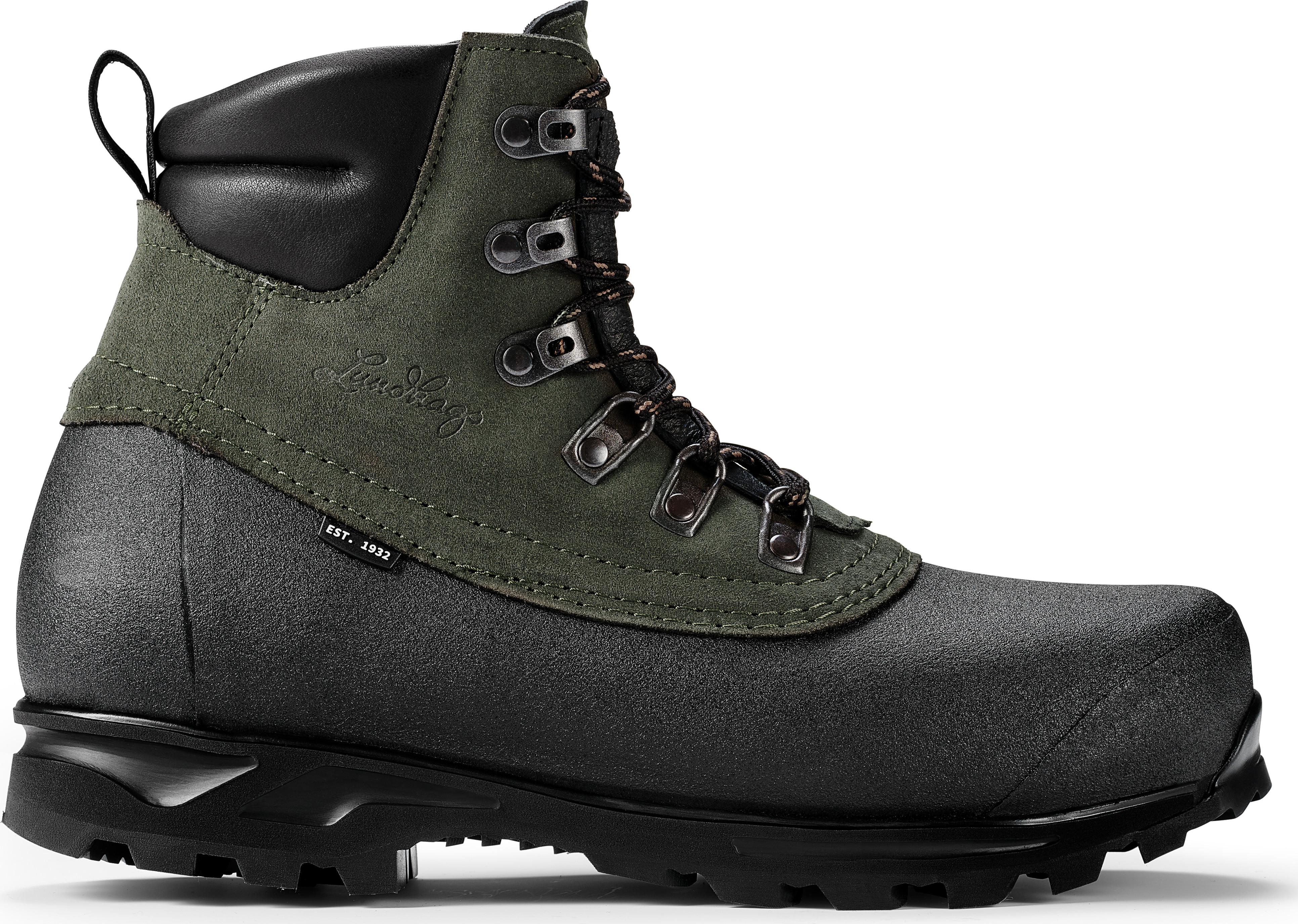 Lundhags Tjakke II Trekking Boot Mid, skoggrønn