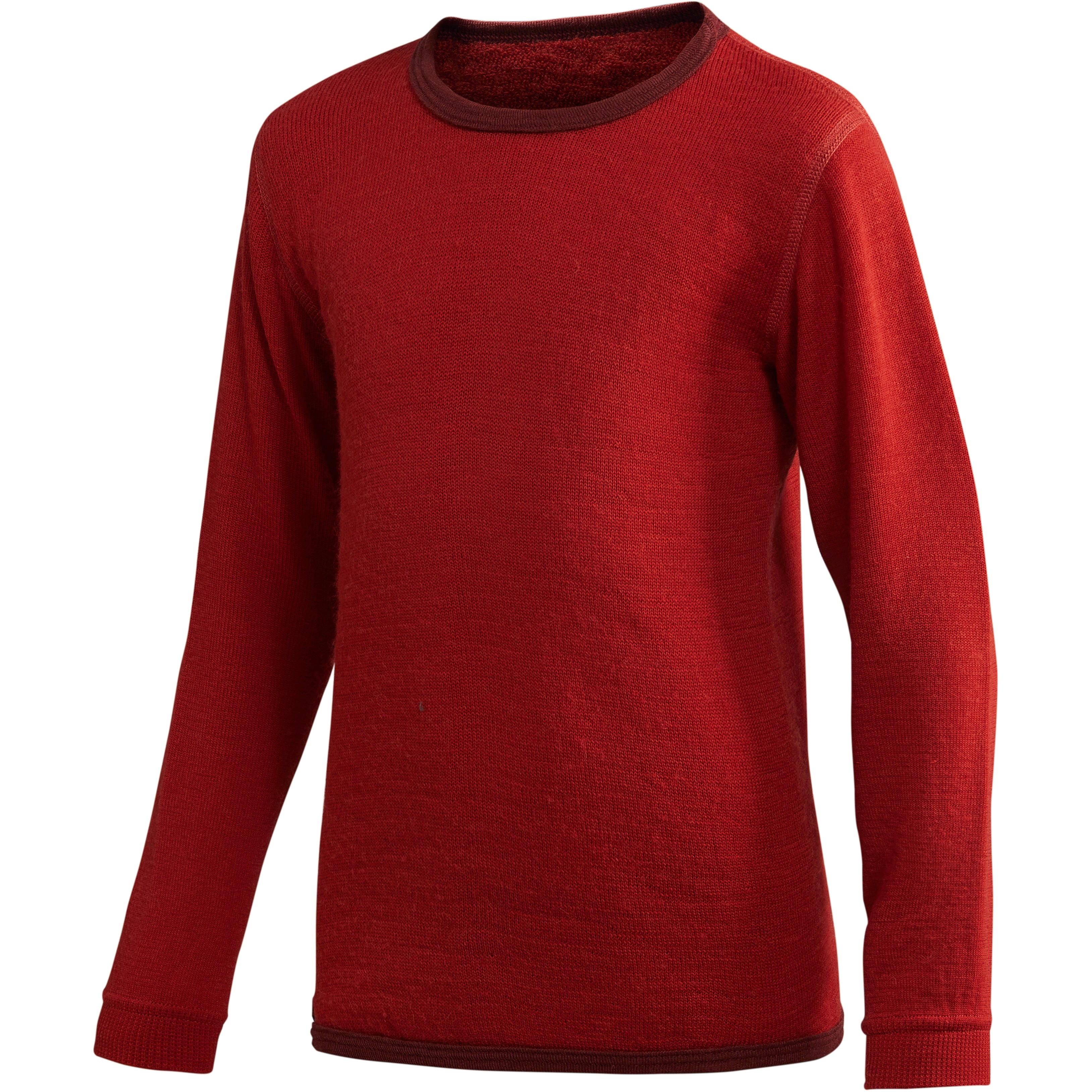Woolpower Kids' Crewneck 200 Autumn Red produktbilde