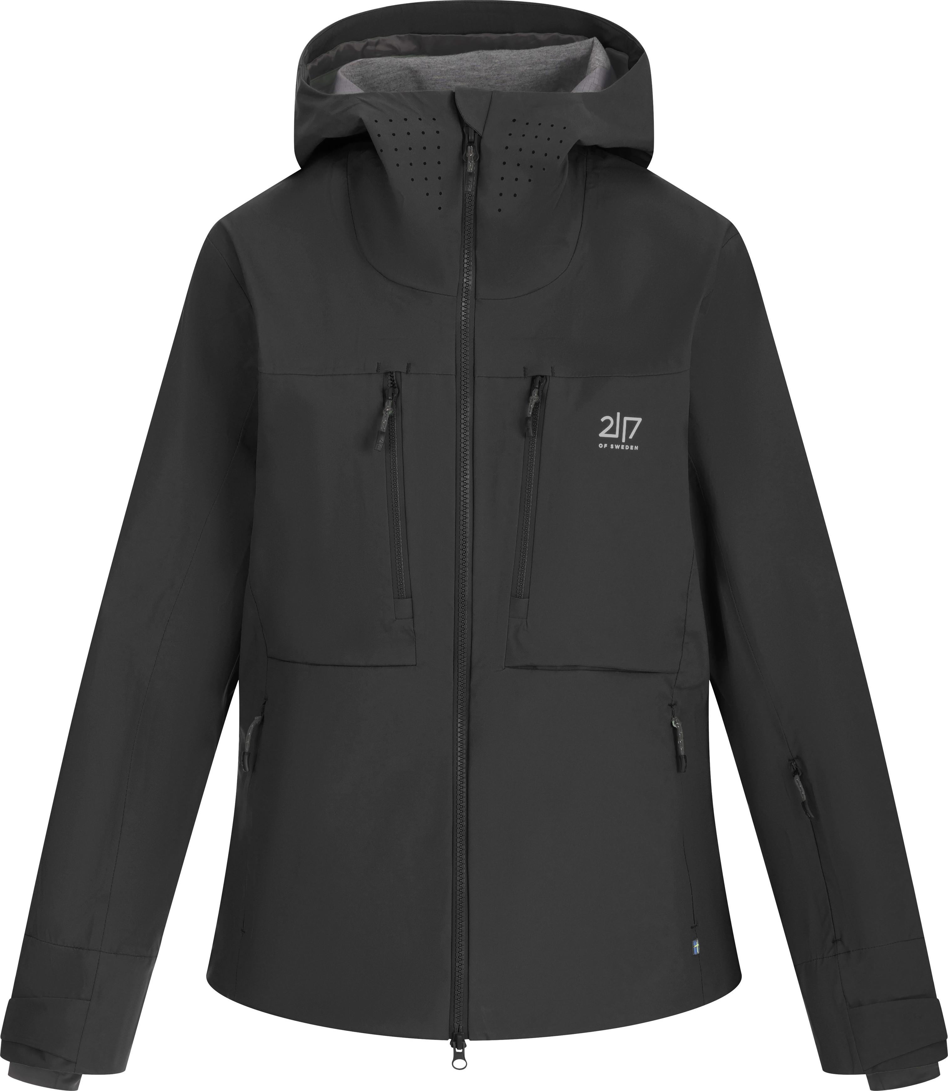 2117 of Sweden Njarg 3L Shell Jacket i svart, dame