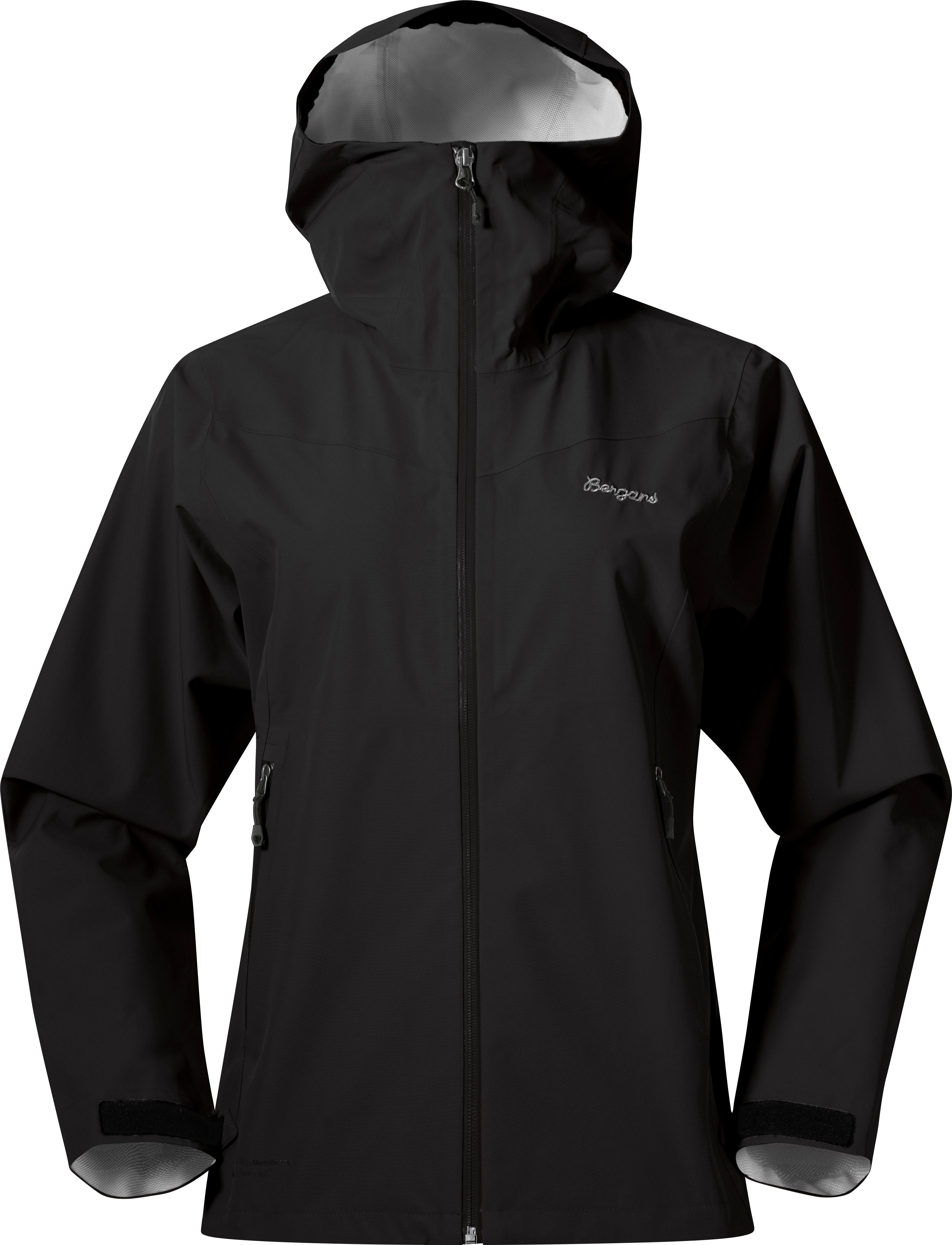 Bergans Essentials 2.5L Shell Jacket i svart, dame