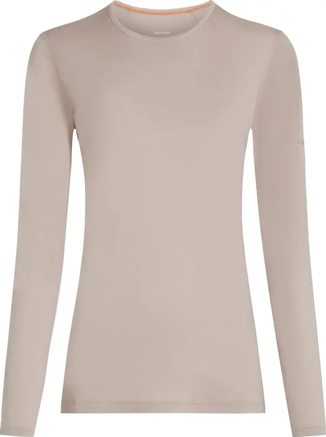 Icebreaker Women's 200 Oasis Long Sleeve Crewe Pink Quartz produktbilde