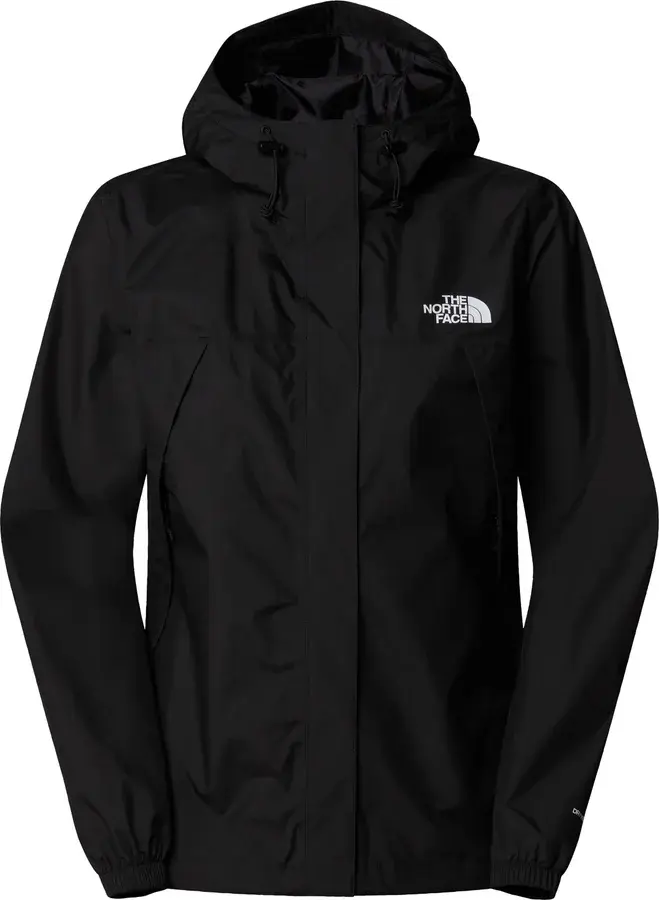 The North Face Women's Antora Rain Jacket TNF Black produktbilde