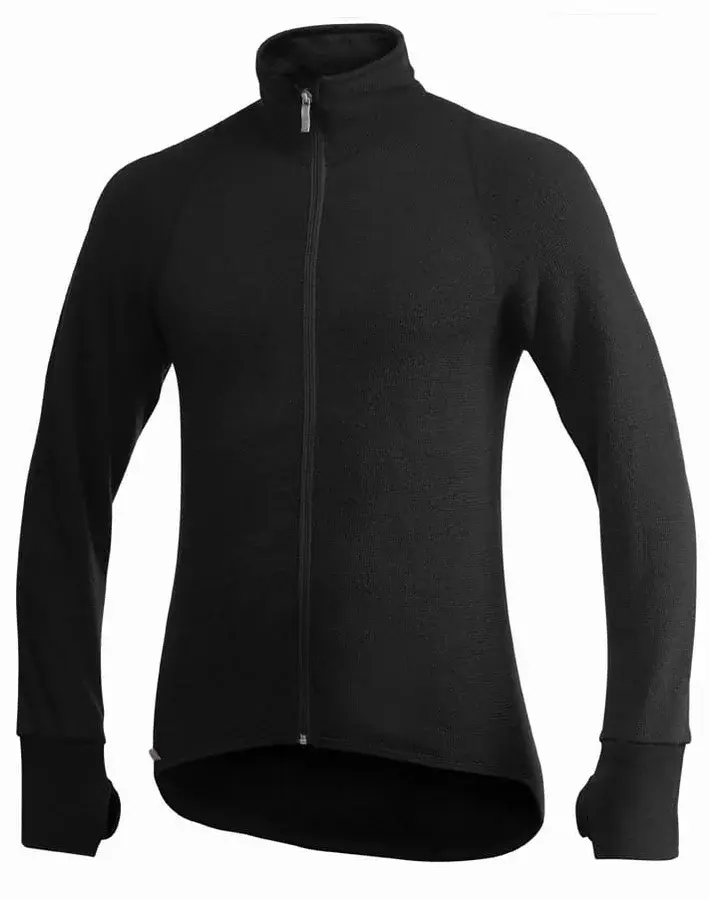Woolpower Full Zip Jacket 400 Black produktbilde